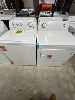 Washer and dryer set🔴🟠🔵 Conjuntos lavadora y secadora Amana 🟣🟢🔴🟡
