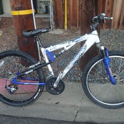 Mongoose Full Suspension Mountain Bike Size Medium Concorde Ready To Ride