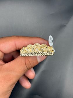 14K Gold plated Last supper Knuckle ring
