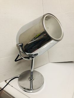 Chrome Modern Spotlight Desk Lamp