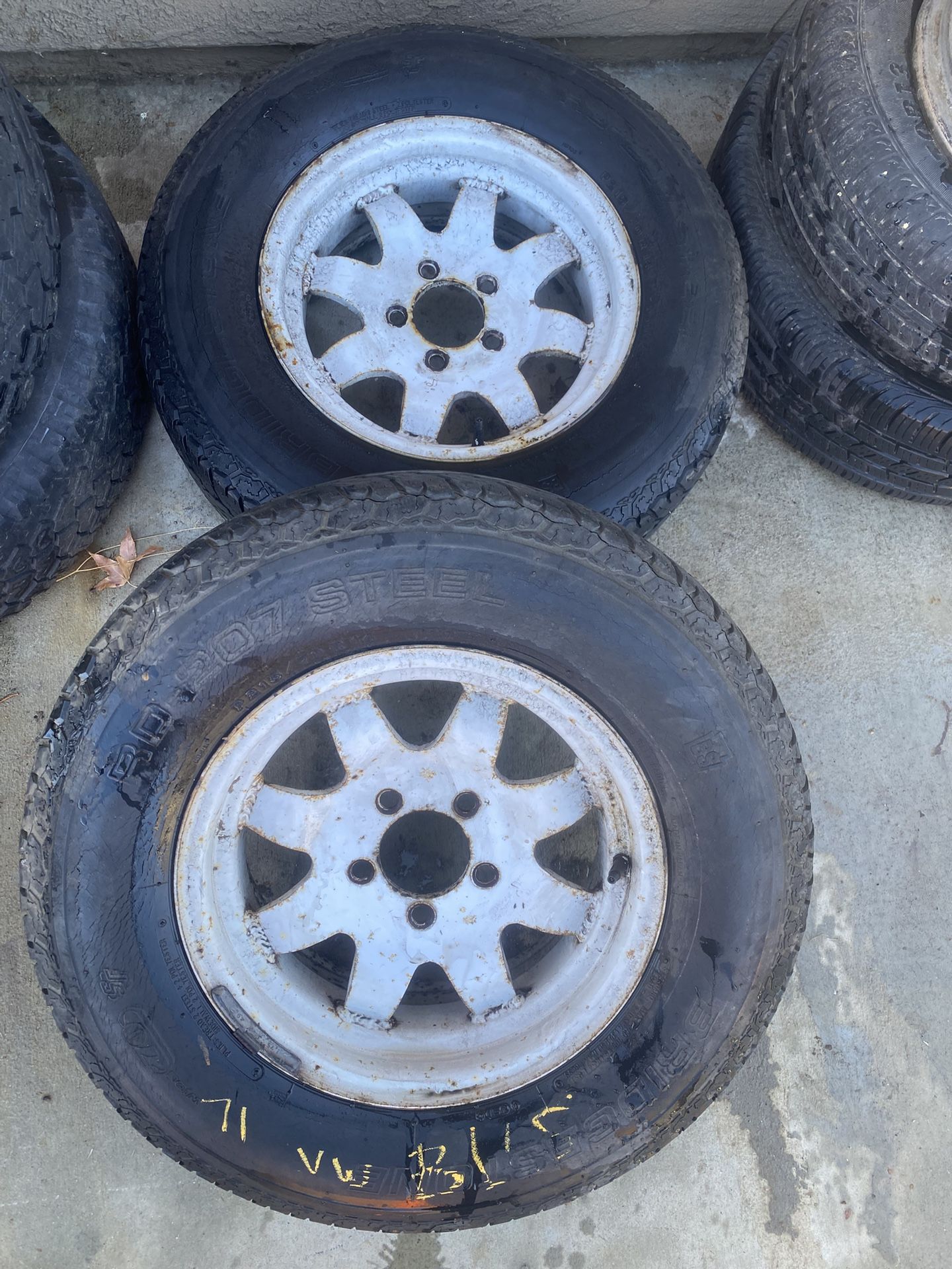 vw Early jackman Bus Rims (1 Pair)