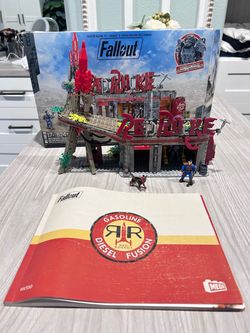 Fallout Red Rocket Truckstop Lego
