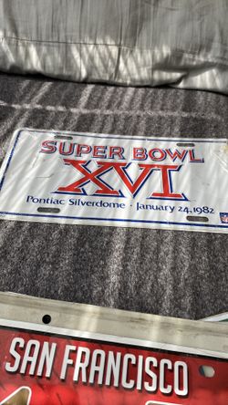 NEW-Vintage Super Bowl Plate