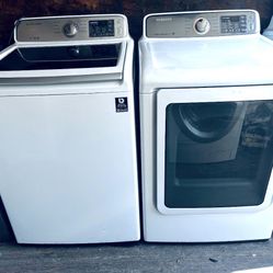 SAMSUNG WASHER AND GAS DRYER 