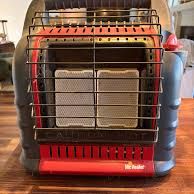 Buddy Heater with 4 ft adapter/reducer