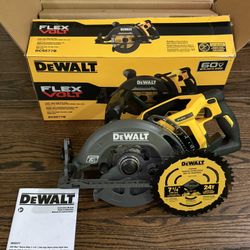 Dewalt flex volt 7-1/4 worm drive circular saw