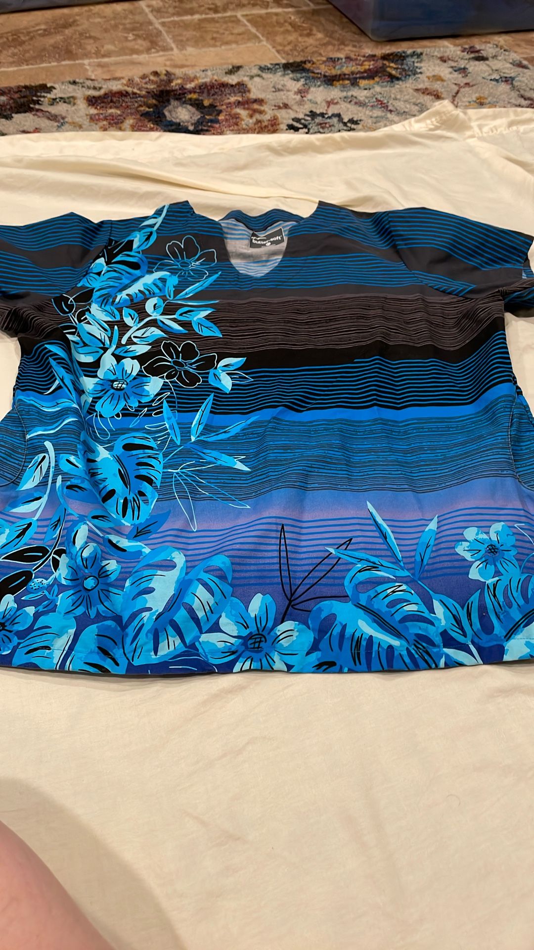 Scrub Top Xlg