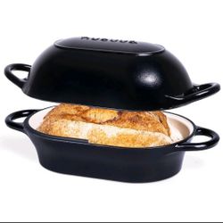 Enamel Cast Iron Loaf Pot