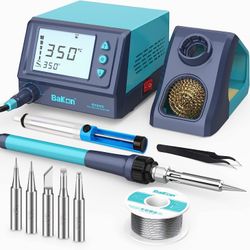 New 60w Digital Soldering Iron Machine ESD Safe Electronics Repair