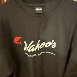 Stussy x Wahoo HB Sweatshirt exclusive limited small.