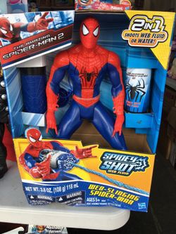Web slinging spider man