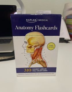 Kaplan Medical Anatomy Flashcards