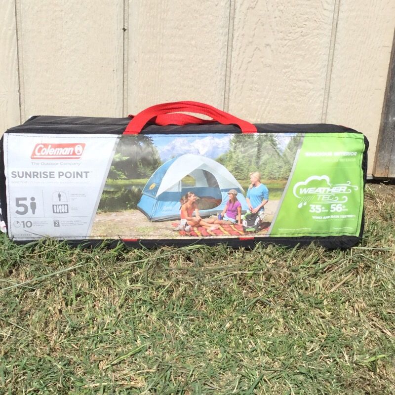 Coleman Sunrise Point 5 Person Dome Tent