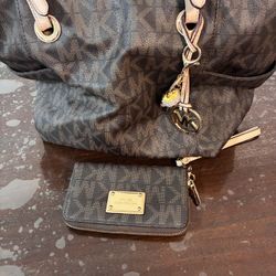 Mk Purse And Matching Wallet