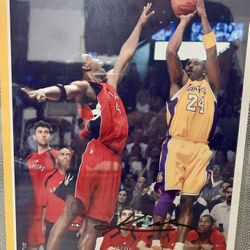 8 x 10 photo Kobe Bryant autograph