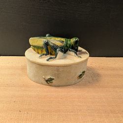 Fun Retro Quirky Cricket Trinket Box 