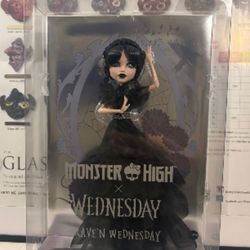 Wednesday Doll Monster High 