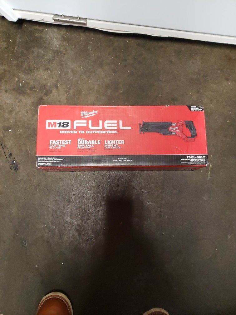 Milwaukee M18 FUEL Sawzall Reciprocating Saw (#2128-20)