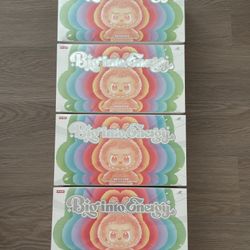 Big Into Energy Series V3 The Monsters Labubu BIE Sealed Box