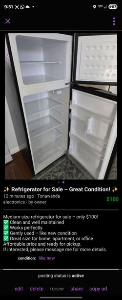 ✨ Refrigerator for Sale – Great Condition! ✨