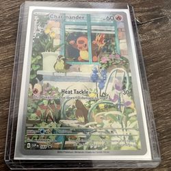 Pokemon card charmander foil obsidian flames