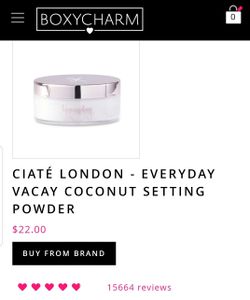 CIATÉ LONDON - EVERYDAY VACAY COCONUT SETTING POWDER