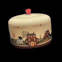 Villeroy & Boch Naif Christmas cake dome cover