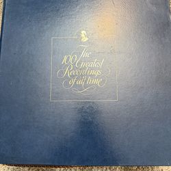The 100 Greatest Recordings Of All Time Vol 33 & 34 NM Red Vinyl 2LP BoxSet 1979