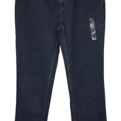 Faded Glory women’s Jeans Classic Fit, Straight Leg, Sz 16 Missy,100% Cotton,NWT