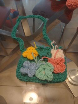 Hand-made little handbag