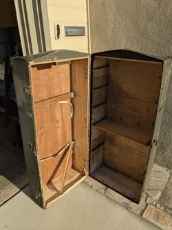 Vintage European Steamer Trunk