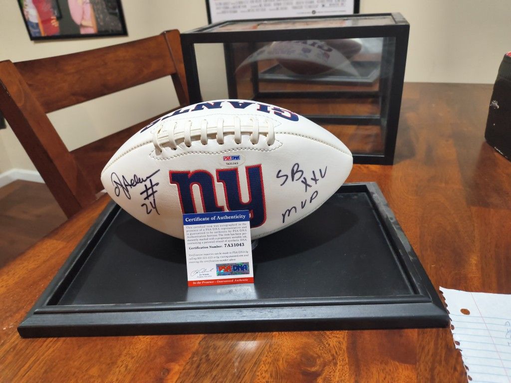 Nyg Football Sign By Antrel Rolle