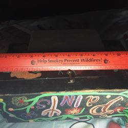 VINTAGE  SMOKEY THE BEAR RULER 
