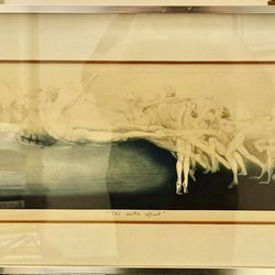 Signed G.H. Rothe “The Extra Effort” Limited Edition Print (26/150) – Large Framed Art  