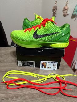 Size 11 - Nike Kobe 6 Protro Low Grinch 2020