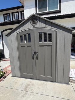 Lifetime 8'x 7.5' Outdoor Storage Shed