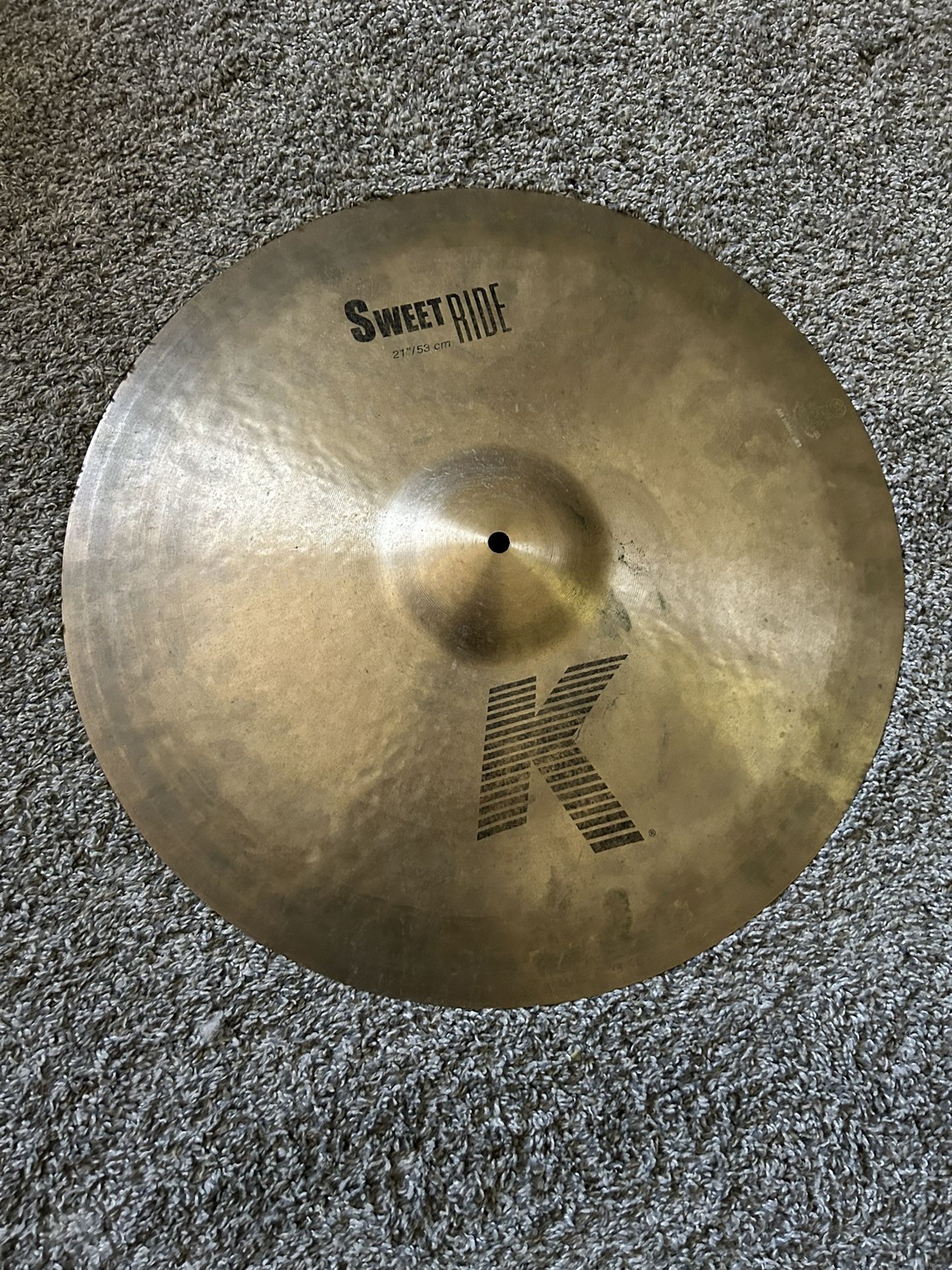 Zildjian K Sweet Ride 21 Inch Cymbal