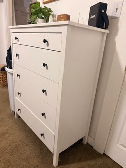 White 5 drawer dress