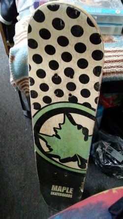Maple skateboard