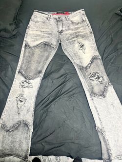 Makobi stacked jeans