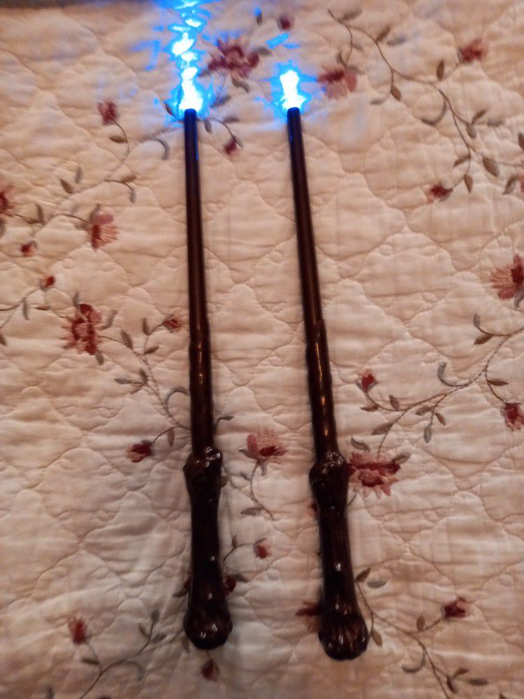 Harry Potter
Deluxe Wands with Lights and Sound.
$12 Each