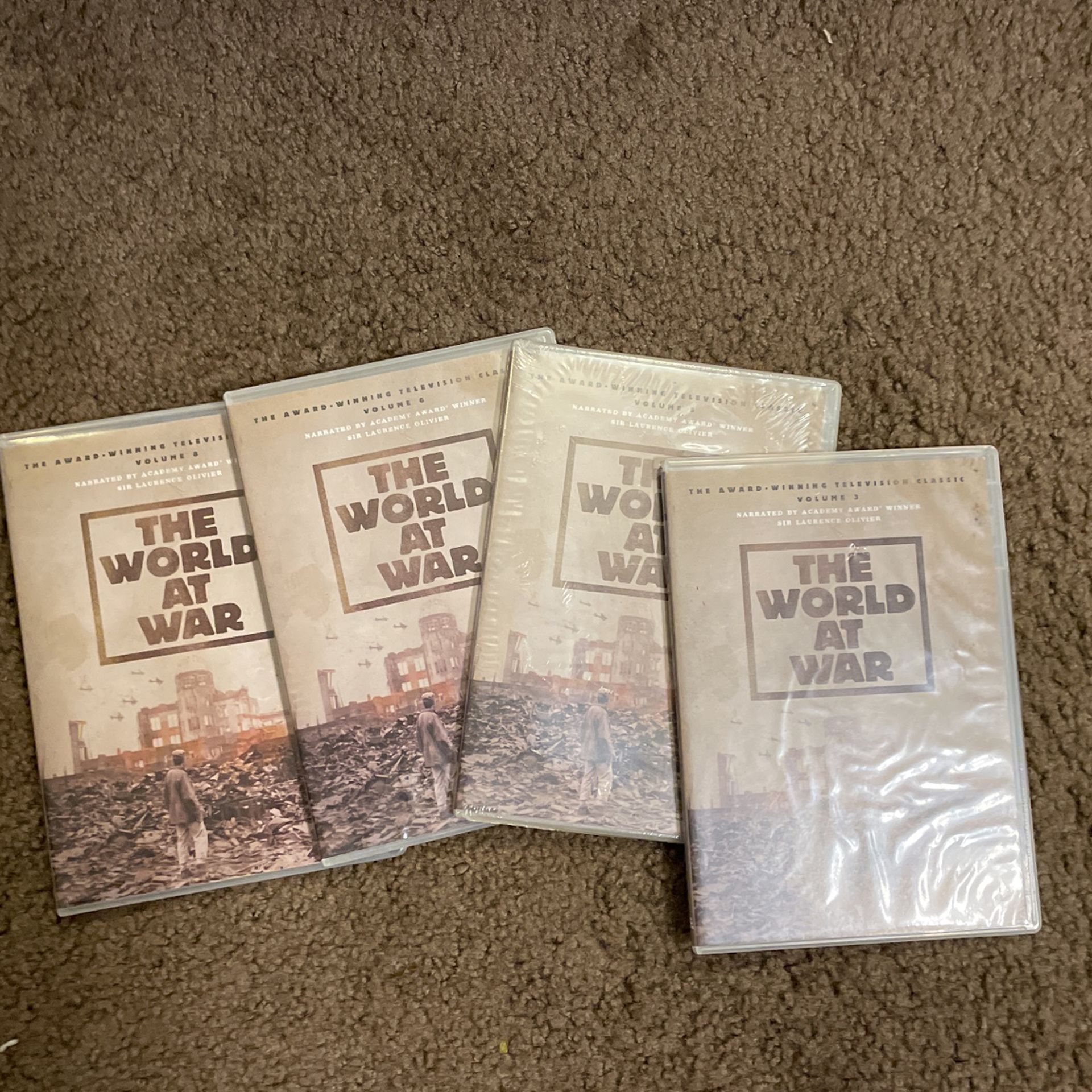 Brand new DVD collection the world at war.