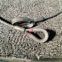 Nice 3 Ft To 4 Ft Cable Sturdy Cable Good For Lifting Stuff Or Tying Stuff Up For People To Not Steal