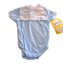 Vintage Little Me THANK HEAVEN FOR LITTLE BOYS Size 6M Medium NOS