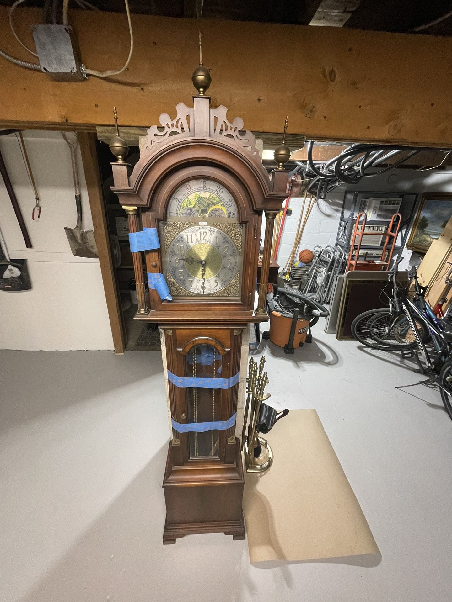 Colonial Grandfather Clock Great Price