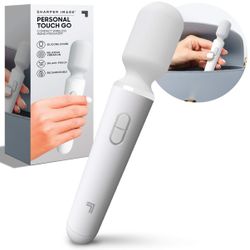 Sharper Image Personal Touch Go Compact Wireless Wand Massager