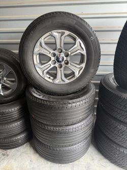 18” Michelin Primacy LTX 265/65R18 Tires Rims Chevrolet, GMC and Dodge Ram 1500