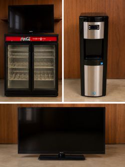 TV’s and Water Dispenser