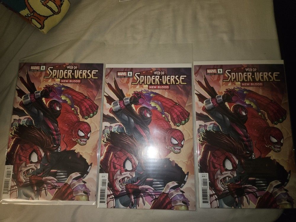 Spider Verse / Spiderman Comics Brand New Signed