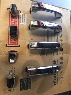 2016 GMC Sierra Denali 3500 oem chrome door handles